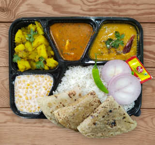 Veg Maharaja Thali-Railofy